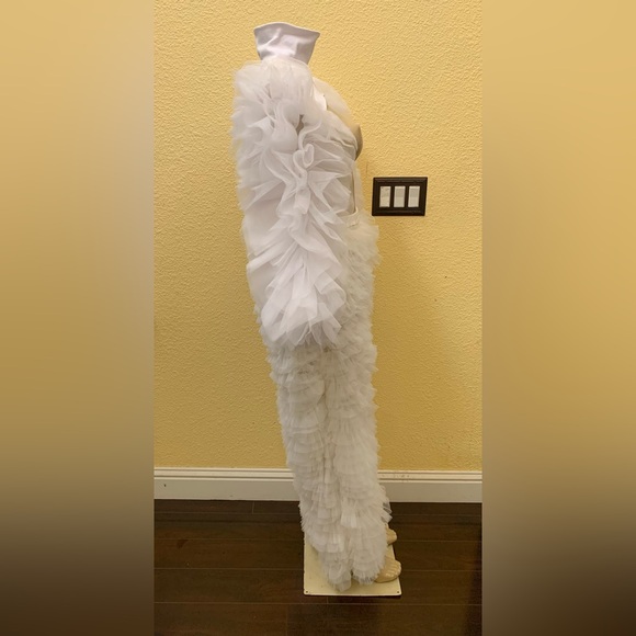 AKIRA Size Small White Virgo Layering Top & Main Character Tulle 2pc Set - Picture 3 of 15